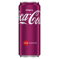 Napoje gazowane - Coca-Cola Napój gazowany o smaku cola i wiśniowym 330 ml - miniaturka - grafika 1