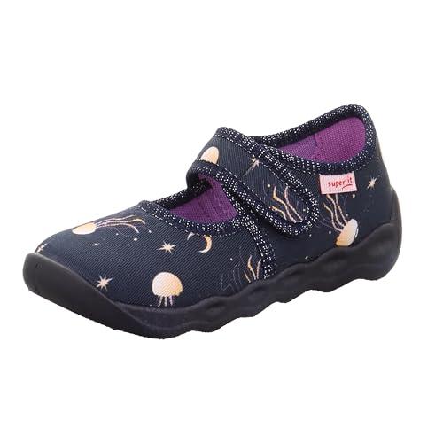 Superfit Bubble kapcie domowe, niebieskie/wielokolorowe 8030, 24 EU szerokie, Niebieski, wielokolorowy 8030, 24 EU Weit