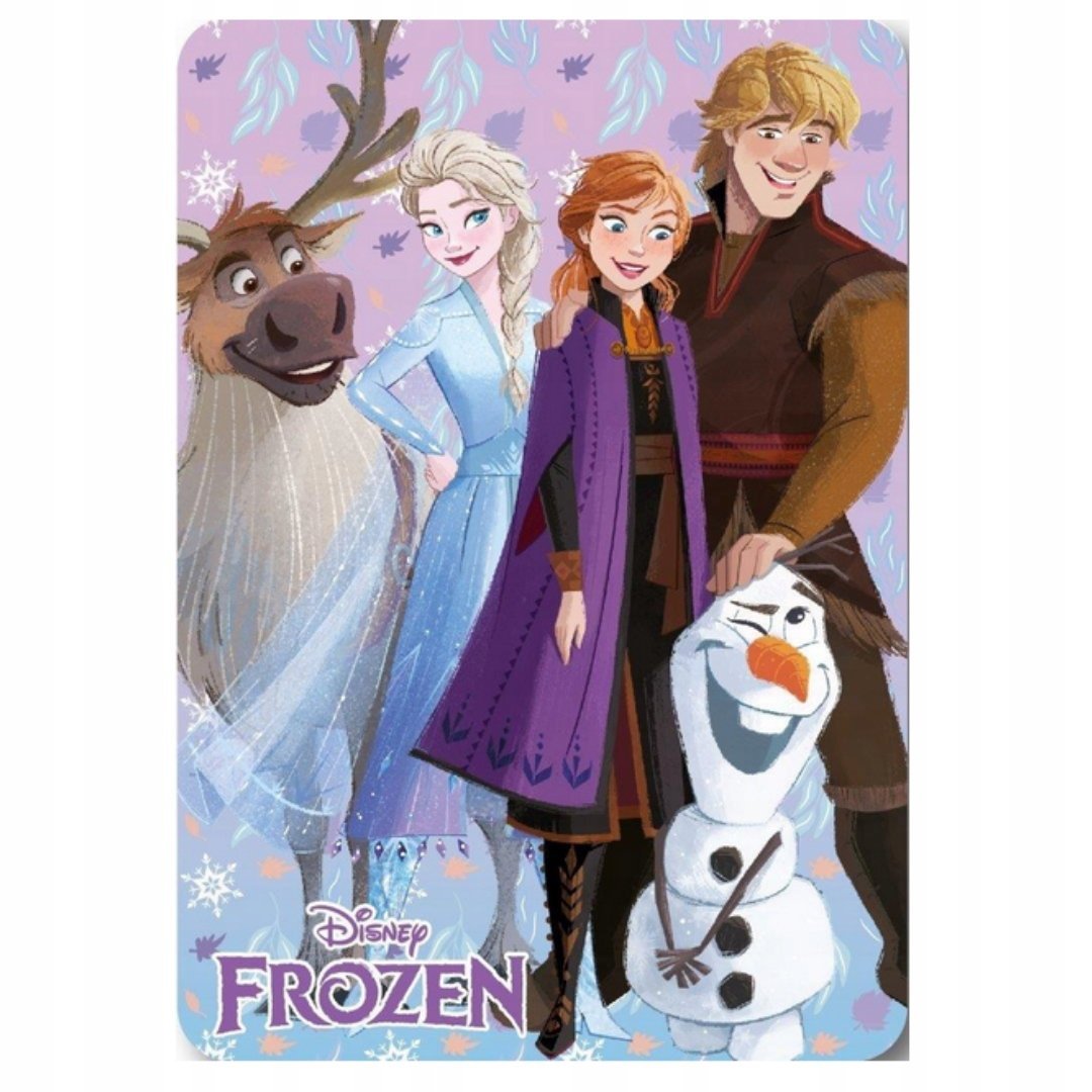 Kraina Lodu Koc Polarowy 100x140 Frozen Elsa Anna Olaf Miękki