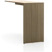 Meble modułowe i akcesoria - Przestawny pulpit biurkowy do dodatkowej szafki LAYERS, dąb bielony - miniaturka - grafika 1