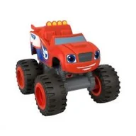 Samochody i pojazdy dla dzieci - Blaze metalowy pojazd Truck Blaze HWY70 Mattel - miniaturka - grafika 1