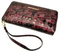 Portfele - Portfel Damski Skóra Naturalna Lakierowana GREGORIO Duży Z Metalowym Suwakiem Piórnik FS 119 WIŚNIOWY 19.5 x 10.5 x 2 [cm] - miniaturka - grafika 1