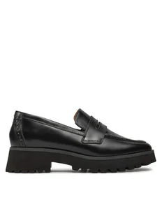Clarks Loafersy Stayso Edge 26174705 Czarny - Półbuty damskie - miniaturka - grafika 1