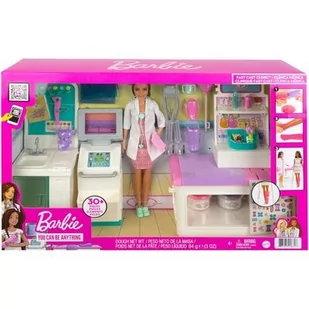 Mattel Lalka Barbie u lekarza Zakładamy gips Zestaw GXP-783595 - Lalki dla dziewczynek - miniaturka - grafika 1