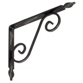 Haki, szakle i karabinki - Wspornik ornamentowy kuty WOZ 240 antyk srebrny VELANO - miniaturka - grafika 1