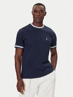 Koszulki męskie - Nautica T-Shirt N1S03440 Granatowy Regular Fit - miniaturka - grafika 1