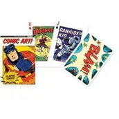 Gry karciane - Piatnik Karty do gry 1 talia, Vintage Comic Art - miniaturka - grafika 1