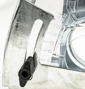 Osłona przeciwpyłowa odsysająca do szlifierki bruzdownica 115-125 mm SILVER - Akcesoria do elektronarzędzi - miniaturka - grafika 6