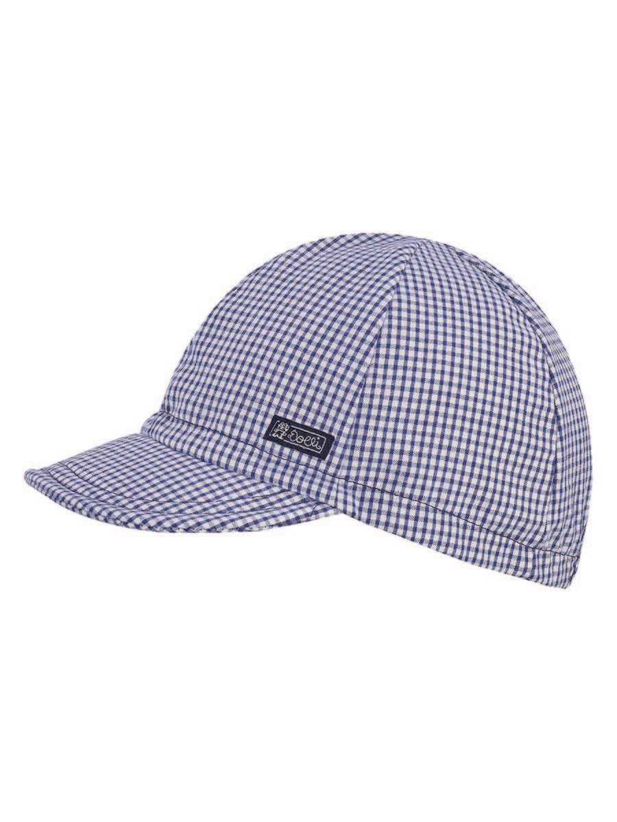 Chłopięca czapka z daszkiem niebieska Döll r.49