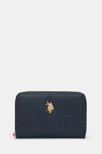U.S. Polo Assn. portfel Jones damski kolor granatowy WEUJE8659WVP - Portfele - miniaturka - grafika 1