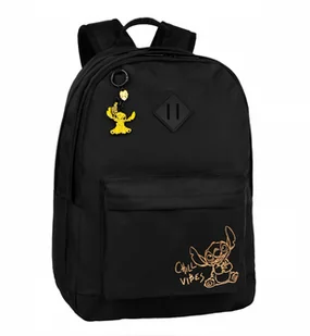 Coolpack, Plecak młodzieżowy Scout Pro Disney Black 2 - Stitch (F096956_2) - Plecaki - miniaturka - grafika 1