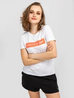 Koszulki i topy damskie - Lacoste Koszulka damska Lacoste TF0224-24B - miniaturka - grafika 1