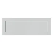 Fronty meblowe - Front kuchenny do szafki z 2 szufladami Ashmead 100 cm szary - miniaturka - grafika 1