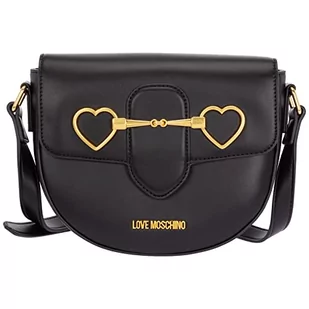 Love Moschino Damska torba na ramię Borsa a Spalla, czarny - Torebki damskie - miniaturka - grafika 1