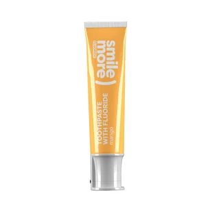 HISKIN DENTAL SMILE MORE Pasta do zębów z fluorem Mango 30 ml - Pasty do zębów - miniaturka - grafika 1