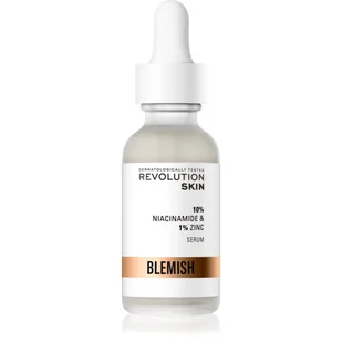 Makeup Revolution Skincare 10% Niacinamide + 1% Zinc serum na rozszerzone pory 30 ml - Serum do twarzy - miniaturka - grafika 1