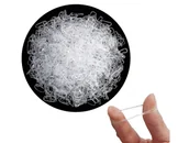 Pozostałe akcesoria fryzjerskie - Poniks Gumki Silikonowe Do Włosów Bezbarwne 1000 Sztuk - miniaturka - grafika 1