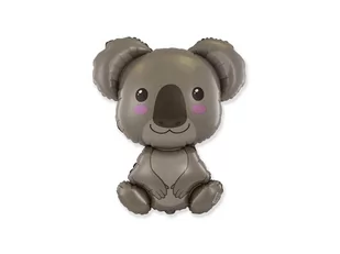 Flexmetal Balloons Balon foliowy Koala - 30 cm - 1 szt. 901798 - Urodziny dziecka - miniaturka - grafika 1