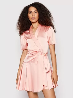 Sukienki - Glamorous Sukienka koktajlowa CK6572 Różowy Regular Fit - grafika 1