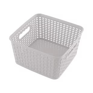 Fl1 KOSZYK RATTAN CLASSIC 4,5L KWADRATOWY CAPRI BEŻOWY 40G-KOS-G560/4 - Pudła i pojemniki do przechowywania - miniaturka - grafika 1
