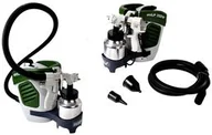 Pistolety malarskie - DEDRA Pistolet elektryczny do malowania hvlp + kompresor 700W DED7413 - miniaturka - grafika 1