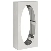 Wózki magazynowe - vidaXL Stojak na drewno opałowe 50x23x100 cm Stal nierdzewna - miniaturka - grafika 1