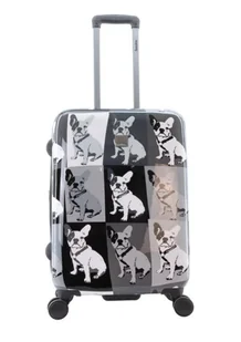 Walizka średnia SAXOLINE BULLDOG MONO 4koła 59l 1191HA - Walizki - miniaturka - grafika 1