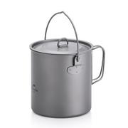 Kuchnie turystyczne - Titanium NATUREHIKE Garnek TDG03 ULTRALIGHT CAMPING COOKWARE 1250 ml waga 147 - miniaturka - grafika 1