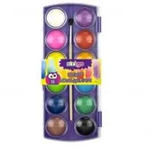 Przybory szkolne - Pukka Pad Farby akwarelowe 12 Kol z Pedzelkiem - miniaturka - grafika 1