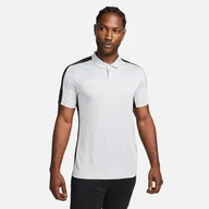 Koszulki męskie - Koszulka Nike Polo Academy 23 DR1346 012 szary S - miniaturka - grafika 1