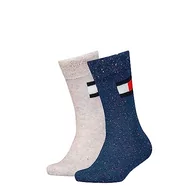 Skarpetki damskie - Tommy Hilfiger Skarpety dziecięce CLSSC (2 sztuki), Granatowy/Off White, 27-30 - miniaturka - grafika 1