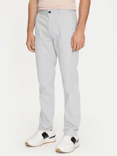 Boss Chinosy Chino_Slim 50510933 Szary Slim Fit - Spodnie męskie - miniaturka - grafika 1