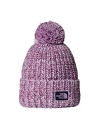 Czapki damskie - The North Face Czapka Cosy Chunky Cabin NF0A887W Fioletowy - miniaturka - grafika 1