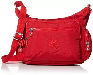 Torebki damskie - Kipling Damska torebka Gabbie S na ramię, S, czerwony - Red Rouge - S - grafika 1