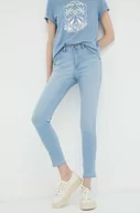 Spodnie damskie - Wrangler jeansy damskie kolor niebieski - miniaturka - grafika 1