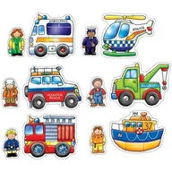 Puzzle - Bigjigs Toys puzzle Oddział ratunkowy - miniaturka - grafika 1