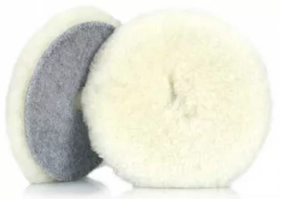 Koch Futro polerskie białe na rzep wełna 135mm - Akcesoria do mycia samochodu - miniaturka - grafika 1