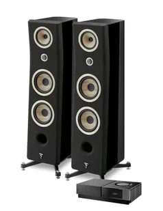 Zestaw stereo: Naim Uniti Nova PE + Focal Kanta N°2, Kolor: WALNUT HG BLACK MAT - Zestawy stereo - miniaturka - grafika 1