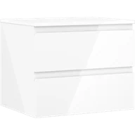 Szafki łazienkowe - Mexen Orio szafka łazienkowa podumywalkowa 60 cm z blatem, 2 szuflady, biała połysk - 91A10-06047-2-BFFC00 - miniaturka - grafika 1