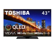 Telewizory - Toshiba 43QV3F63DG 43" QLED 4K Smart TV - miniaturka - grafika 1