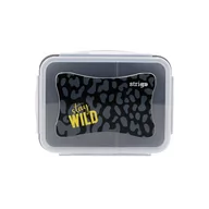 Lunch boxy - Śniadaniówka STRIGO Strigo Stay Wild czarna - miniaturka - grafika 1