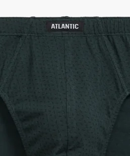 SLIPY ATLANTIC 3MP-179 JZ24 (kolor szary- melanż, rozmiar M) - Majtki męskie - miniaturka - grafika 1