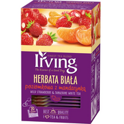 Herbata - Irving - Herbata biała poziomkowa z mandarynką - miniaturka - grafika 1