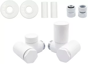 Varioterm Zawór regulacyjny INTEGRA All in One - biały mat instalacja 1/2 - GW1/2 prawy AIR21FK/P(GW1/2) - Zawory i kraniki - miniaturka - grafika 1