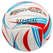 Siatkówka - SPORTVIDA Treningowa Piłka do Siatkówki Plażowej - Rozmiar 5, Czerwono-Niebieska - miniaturka - grafika 1