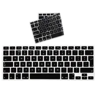 Klawiatury do laptopów - Keyguard Osłona Na Klawiaturę Macbook Air/Pro 13/15 (Eu) (Black) - miniaturka - grafika 1