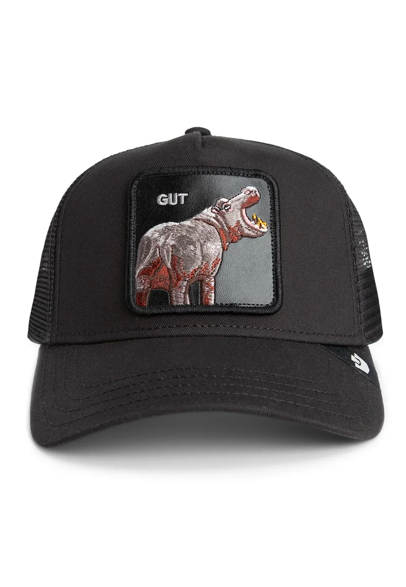 Goorin Bros. Trucker Cap Gut Hippo Void czarna, rozmiar: OneSize
