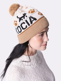 Kocia Mama / Czapka Zimowa - Czapki damskie - miniaturka - grafika 1