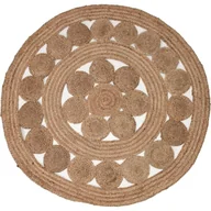 Dywany - DYWAN OKRĄGŁY 120CM JUTA 530127 - miniaturka - grafika 1