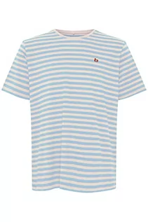 Koszulki męskie - Blend Męski T-shirt S/S, 164010/Dusty Blue, S, 164010/Dusty Blue, S - grafika 1